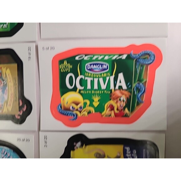 Vintage Inspired MIX LOT of 10 count 2010 Topps Wacky Packages sticker cards - Picture 7 of 11